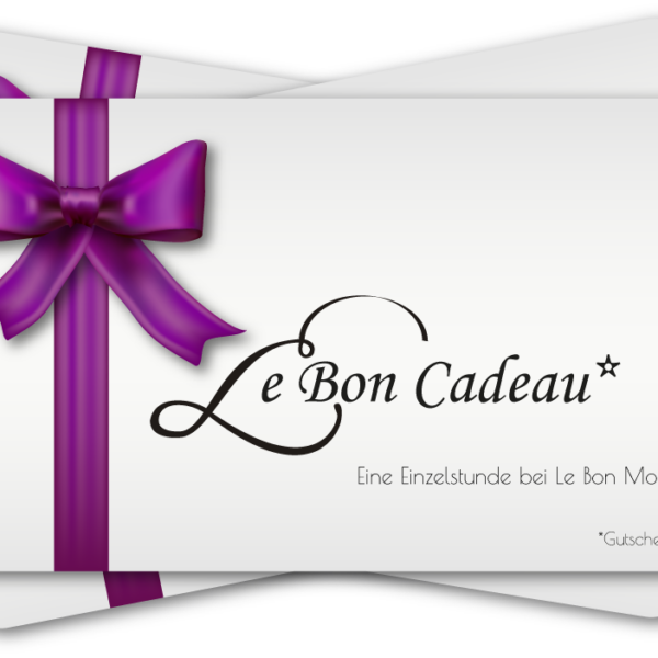 Gutschein: Einzelstunde